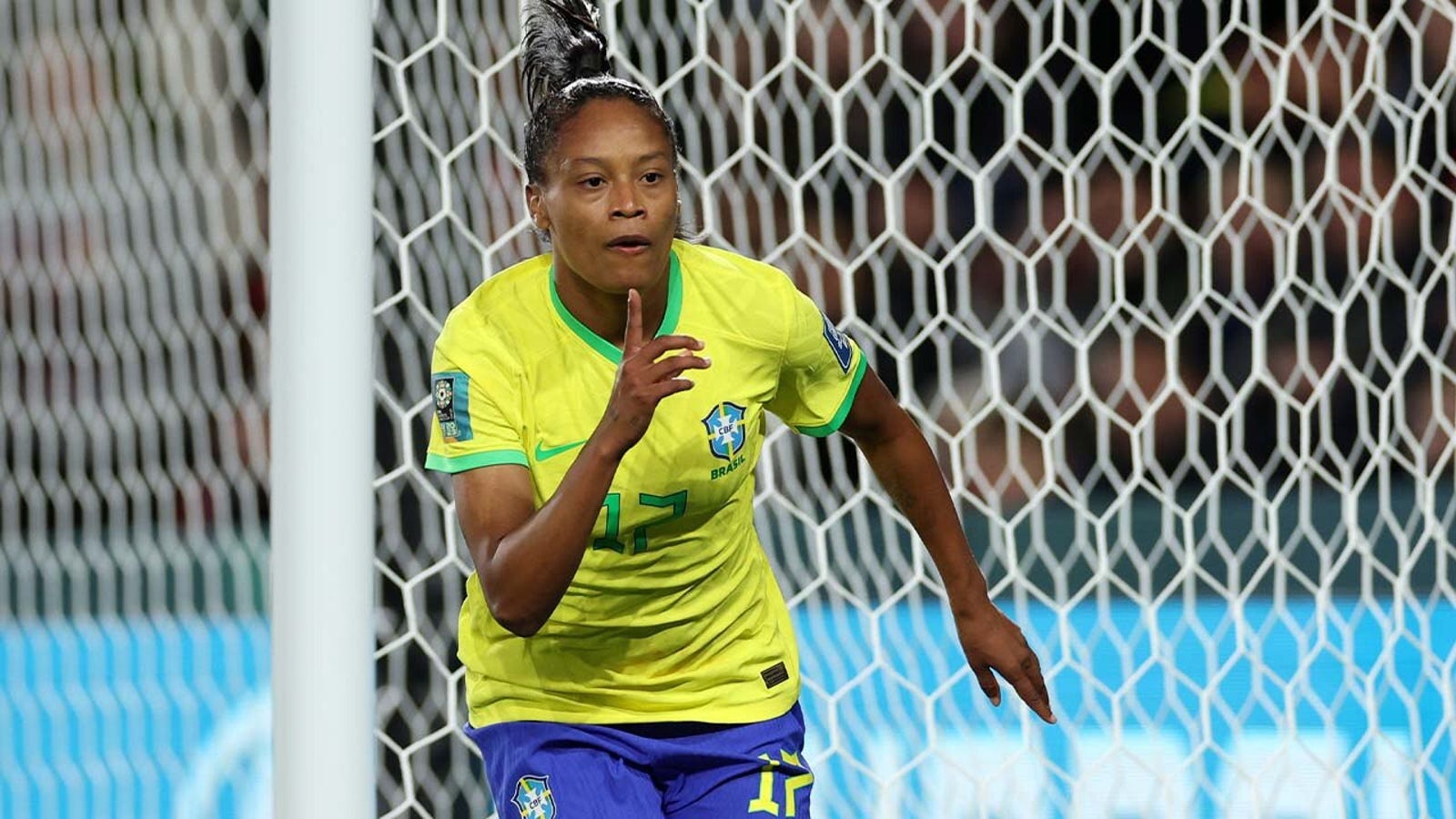 Brazil's Ary Borges scores a goal vs. Panama