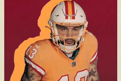 Bucco Bruce is back! Tampa Bay Buccaneers unveil new-look 'Creamsicle' throwbacks