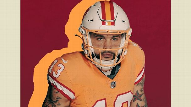 Bucco Bruce is back! Tampa Bay Buccaneers unveil new-look 'Creamsicle' throwbacks
