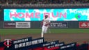 Edouard Julien CRUSHES a solo homer late in the game to give the Twins the lead over the Royals