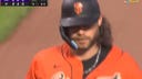 Giants' Brandon Crawford smashes a game-tying, two-run shot vs. the Rockies in the sixth inning