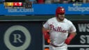 Kyle Schwarber CRUSHES a three-run homer to give the Phillies' a lead over the Padres