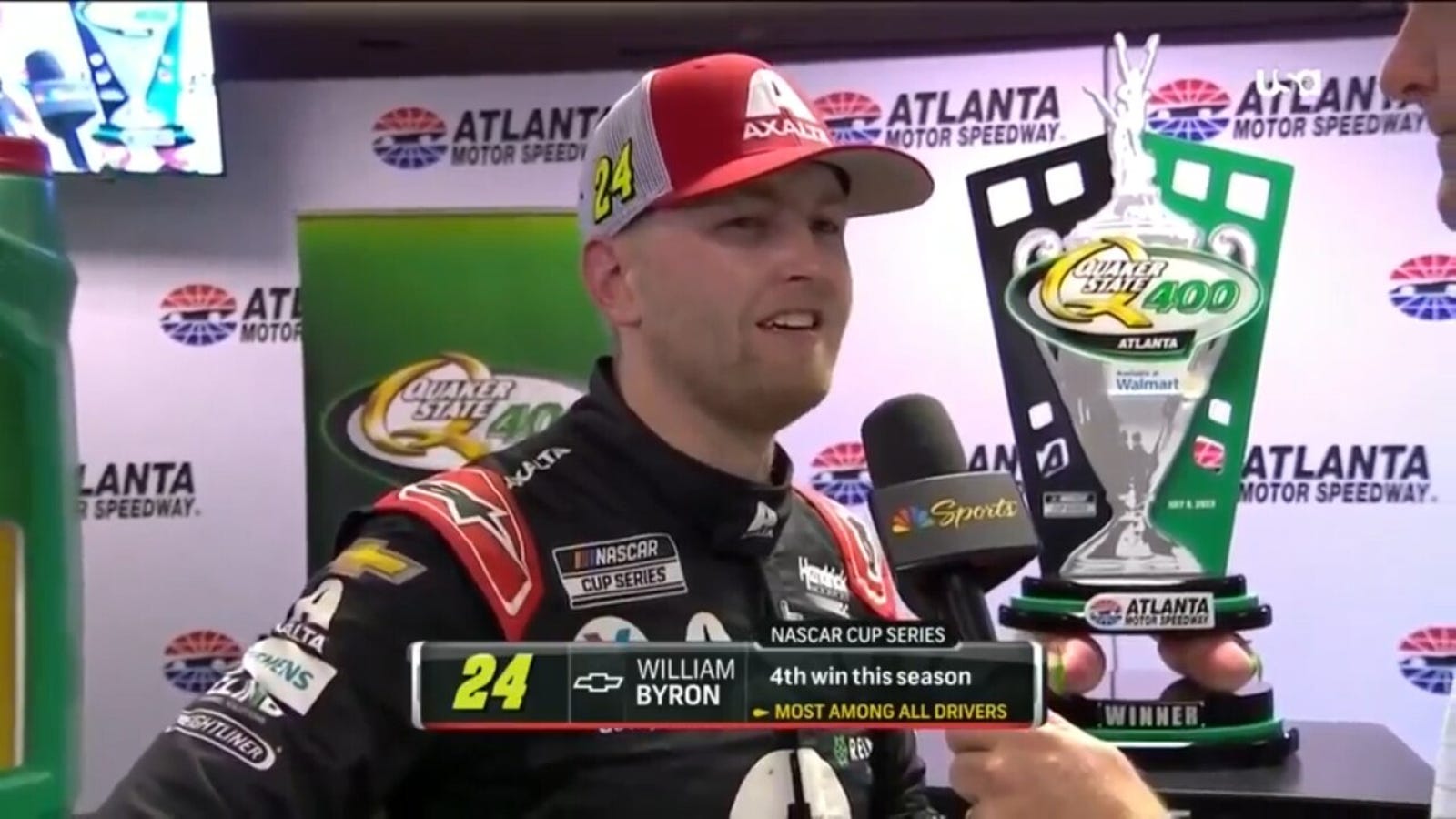 Byron wins at Atlanta