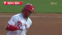 Phillies' Bryce Harper evens the score vs. the Padres, hitting his first home run since May 25