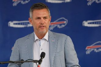 Raccuia, who led stadium talks, out as Bills exec