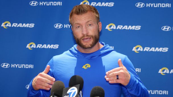 Sean McVay comfortable not signing vets at OLB, wants rookies to compete