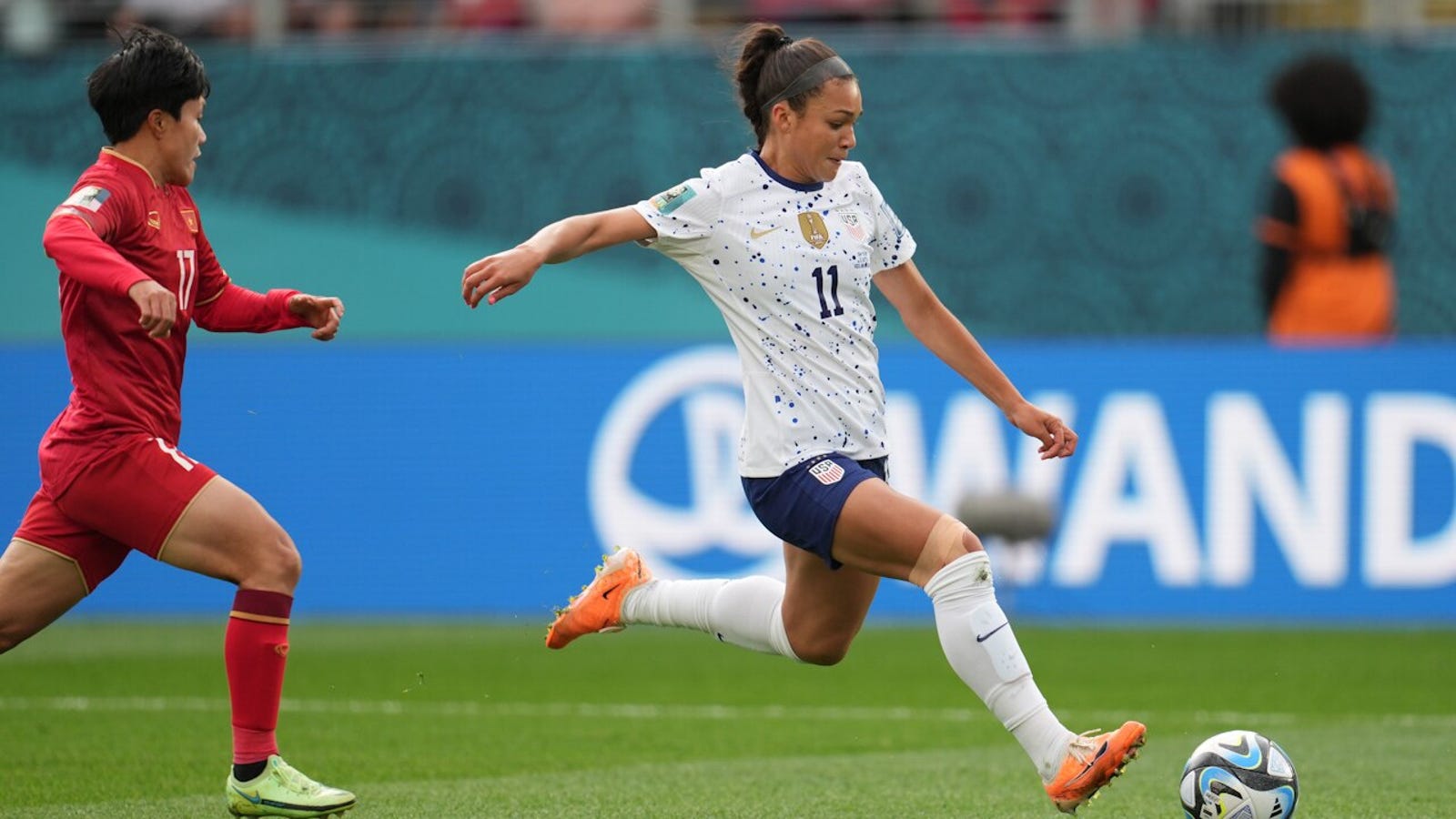 USA's Sophia Smith scores goal vs. Vietnam in 14' | 2023 FIFA Women's World Cup