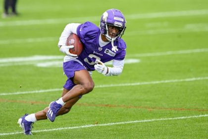 Vikings WR Addison cited for driving 140 mph