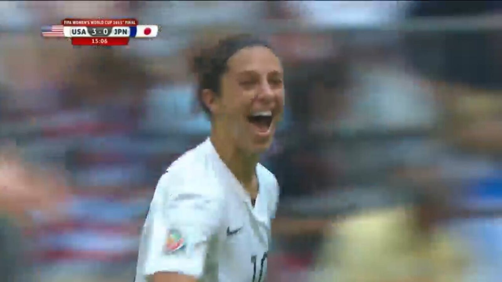 Most memorable moments: Carli Lloyd's hat trick ranks No. 4 