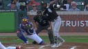 White Sox's Andrew Benintendi and Luis Robert Jr. contribute to a three-run inning with their RBI base hits vs. the Braves