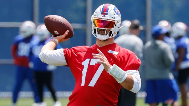 Why Josh Allen is looking back to move the Bills' offense forward