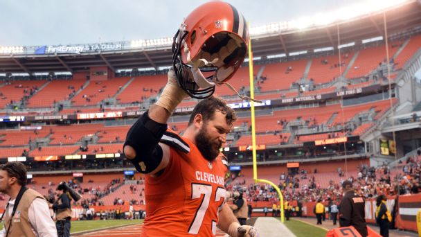 'You ever look at a ninja?': The untold stories of Browns Hall of Famer Joe Thomas