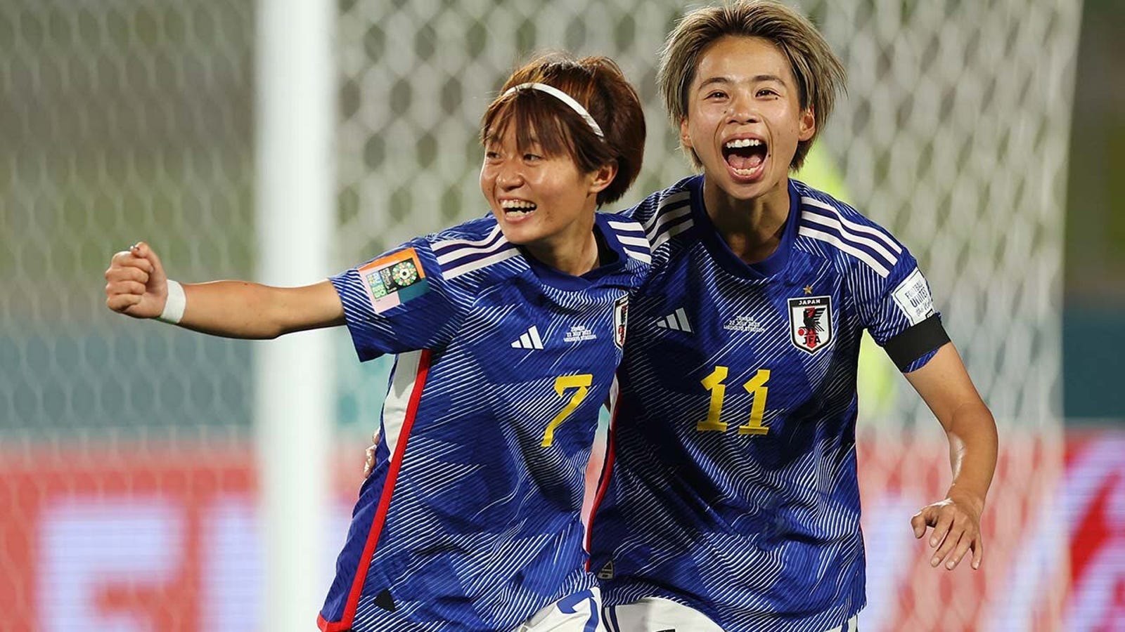 Japan's Hinata Miyazawa scores vs. Zambia