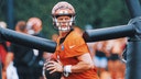 Bengals QB Joe Burrow returns to practice a month after calf injury