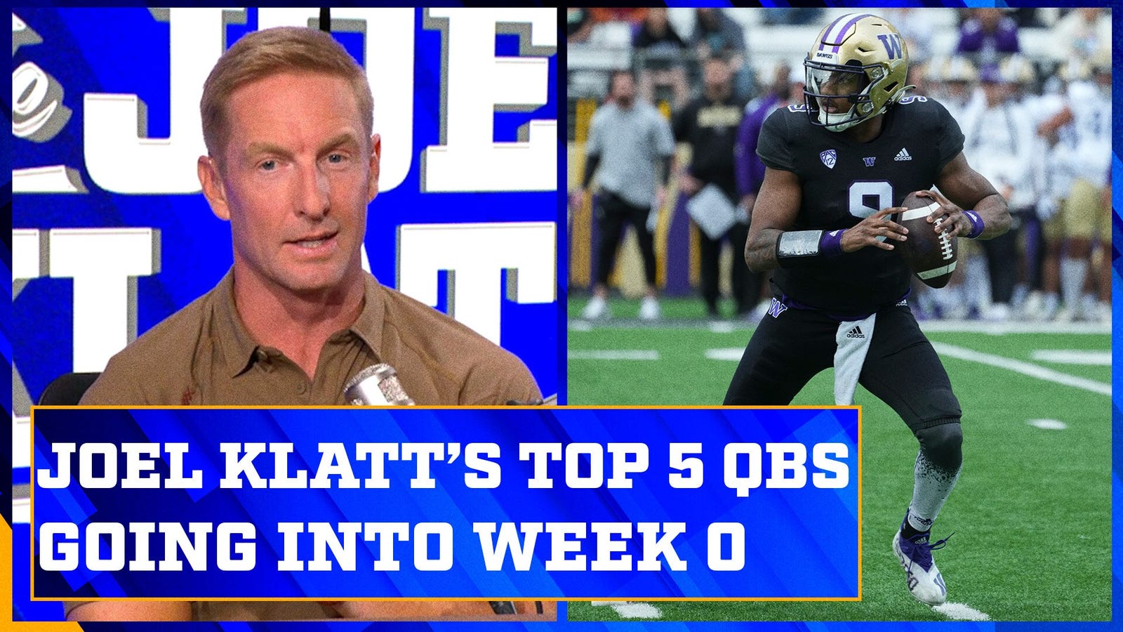 Joel Klatt's top 5 QBs entering the 2023 season