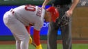 Cardinals' Willson Contreras is ejected vs. the Pirates after arguing balls and strikes with the umpire