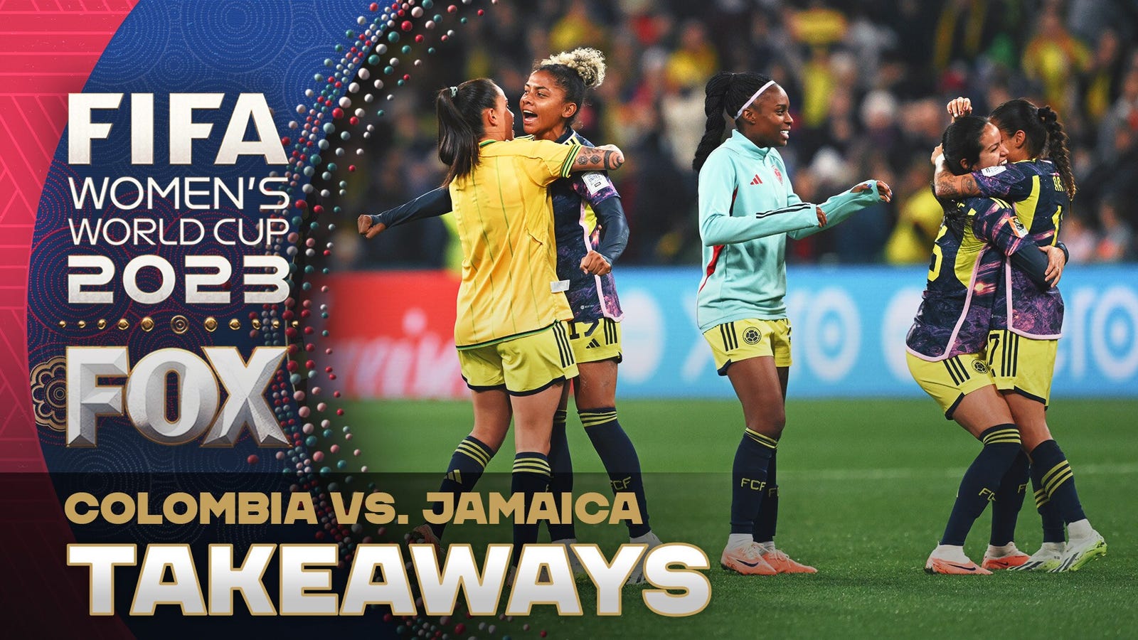 The World Cup crew reacts to Colombia's historic victory over Jamaica in the round of 16