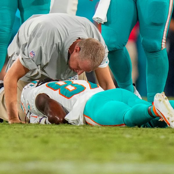 Dolphins' preseason finale ends after Davis' injury