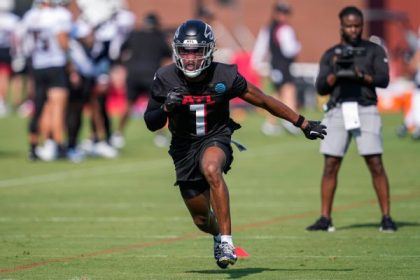 Falcons expect CB Okudah back early in season