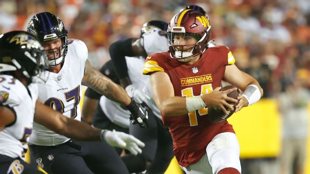 From Alex Smith to Carson Wentz, Commanders hoping Sam Howell can end long QB search