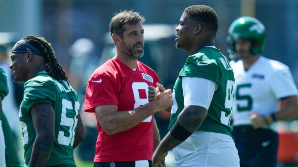 From the cafeteria to classrooms, how Aaron Rodgers is putting his stamp on Jets