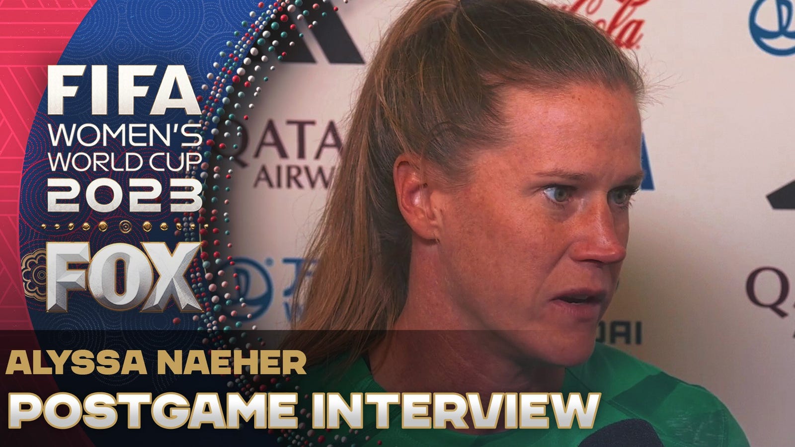 "We just lost the World Cup by a millimeter" — Alyssa Naeher