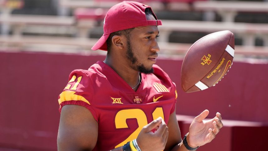 Iowa St. RB leaves team after gambling charge