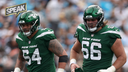 Issue with Robert Saleh ripping Jets' offensive line on 'Hard Knocks'? | SPEAK