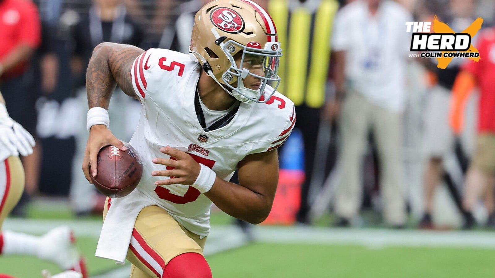 Is Trey Lance's 49ers tenure up after struggles in preseason loss vs. Raiders? | THE HERD