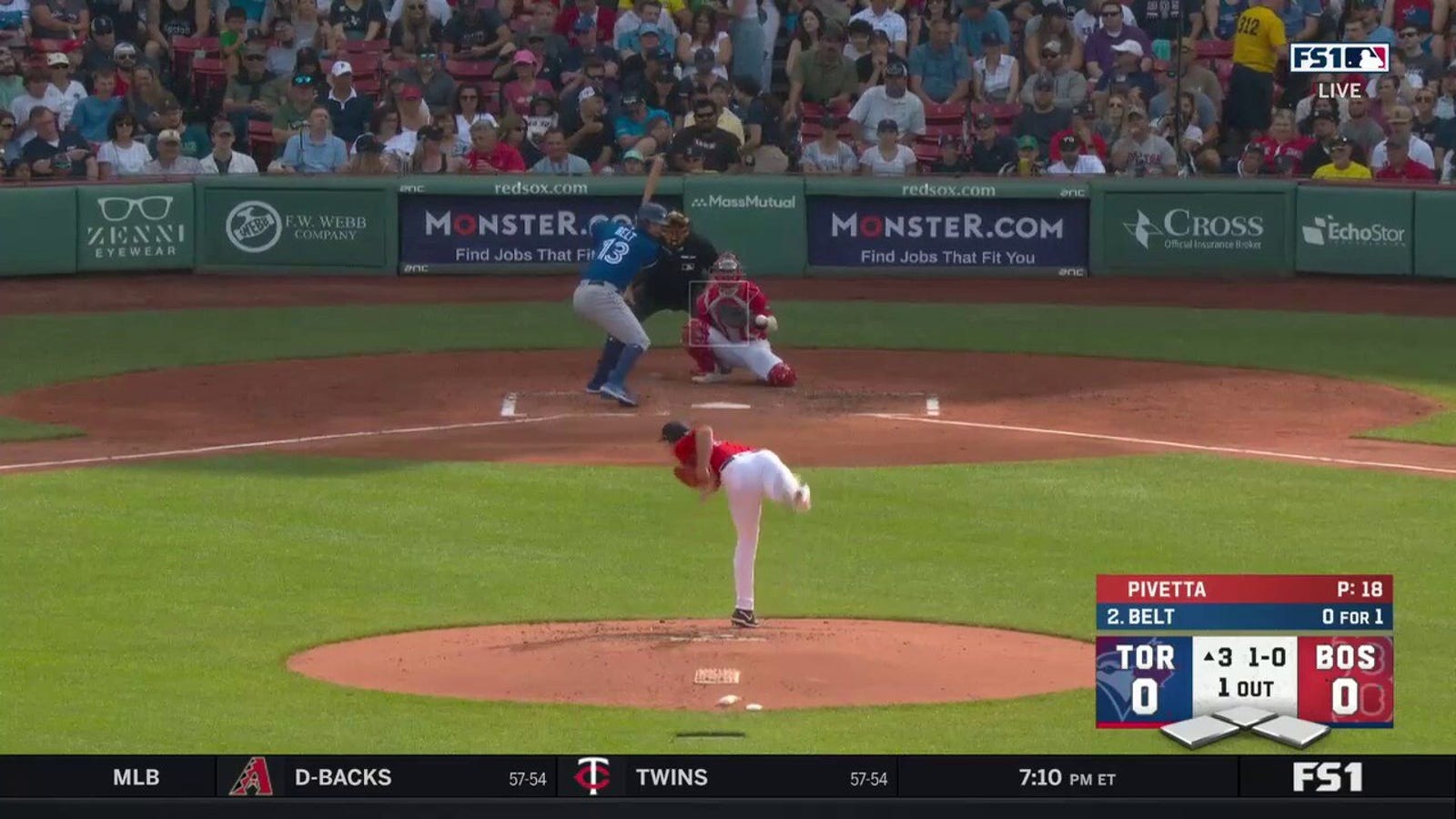 Brandon Belt smashes home run to get Blue Jays started versus Red Sox