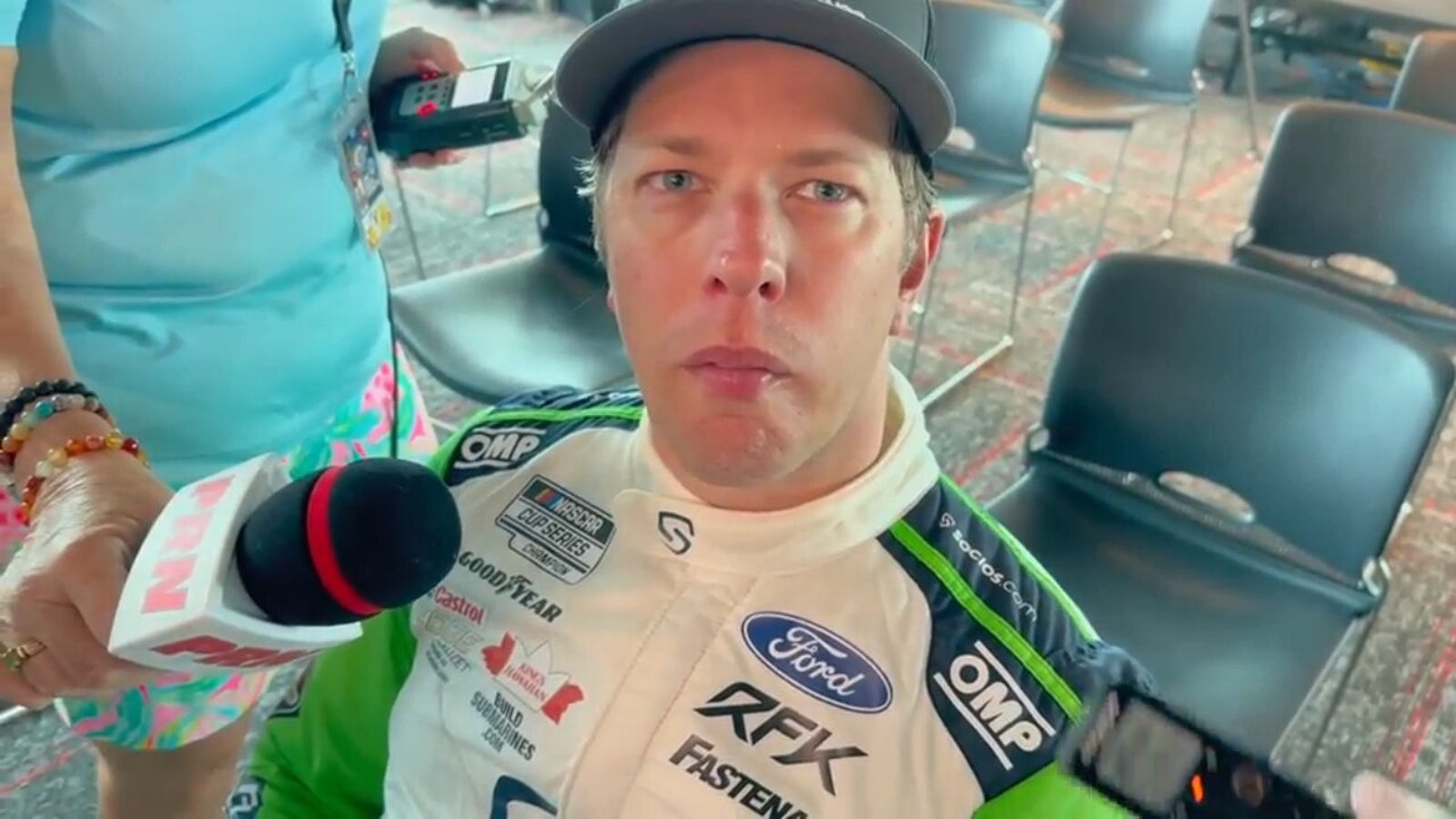 Brad Keselowski talks about fighting for a playoff spot