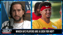 Nick lists the Hall Of Fame locks in the AFC, expect Chiefs to rack up | What's Wright?