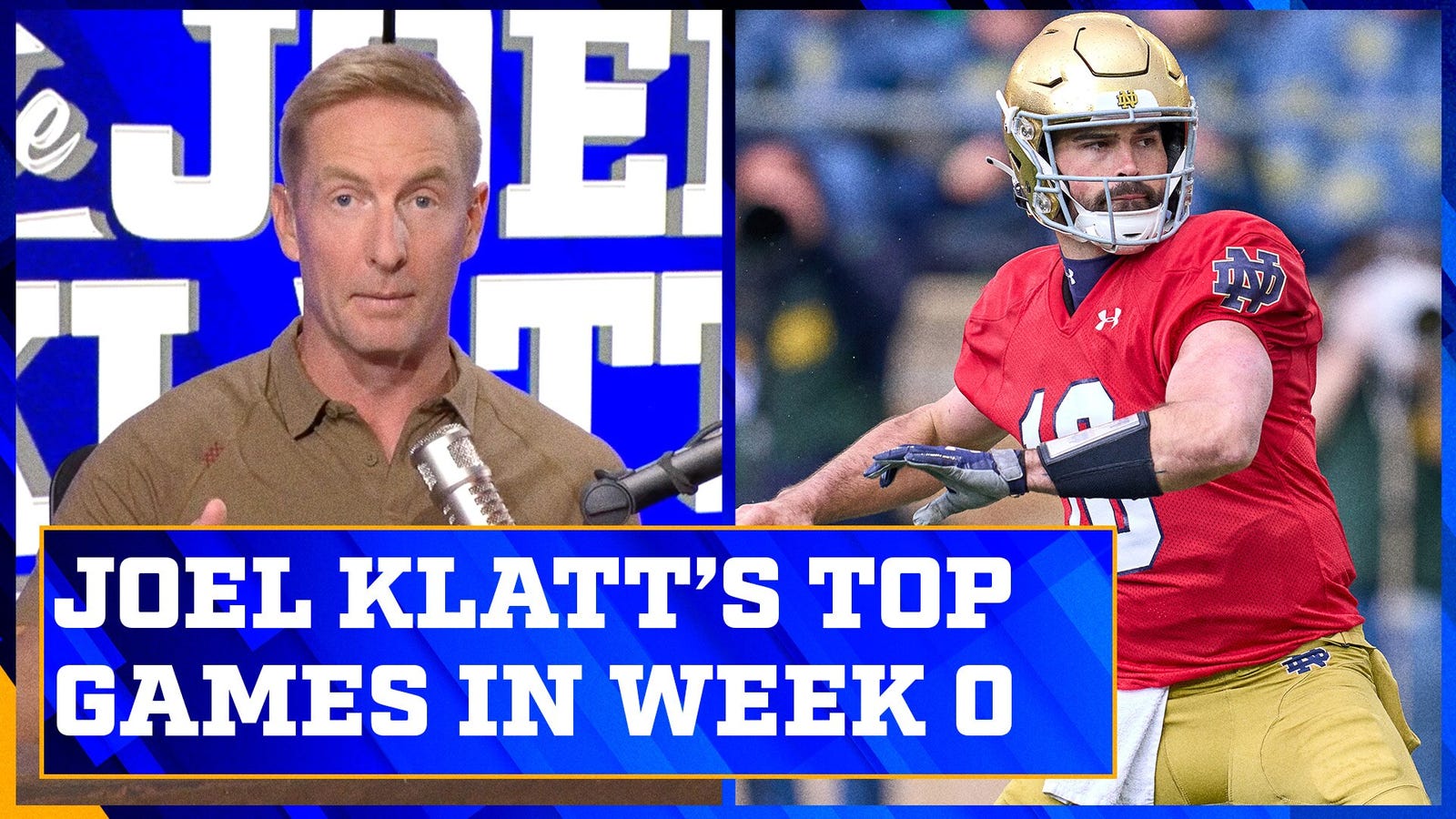 USC vs. San Jose State & Notre Dame vs. Navy headline Joel Klatt's Week 0 games