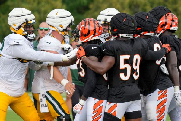Pack's Jenkins sent off after brawls with Bengals