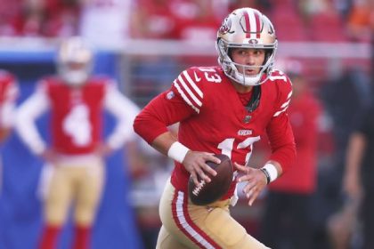 'Really good' Purdy leads 49ers on scoring drive