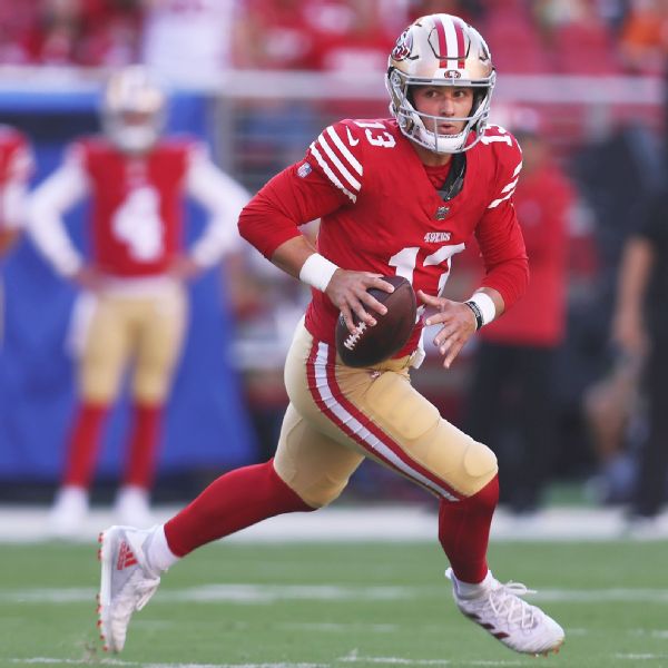 'Really good' Purdy leads 49ers on scoring drive