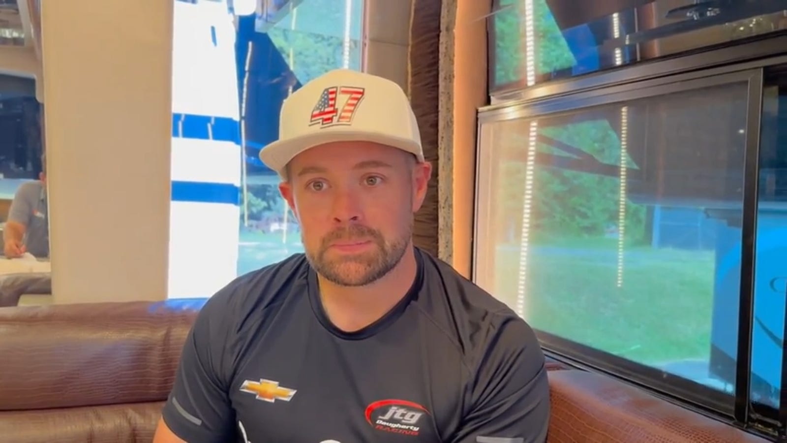 Ricky Stenhouse Jr. on showing his Daytona 500 ring to Tony Stewart