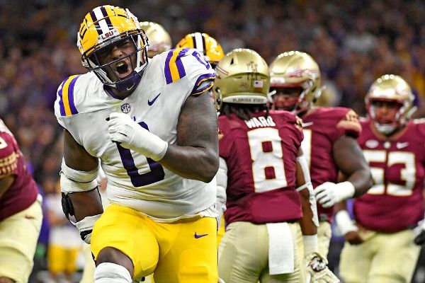 Source: LSU DL Smith to miss opener vs. FSU