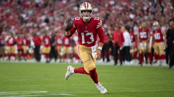 State of the 49ers' QB depth chart after another eventful offseason: Brock Purdy is the guy ... right?