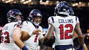 Texans' CJ Stroud connects with Nico Collins for a three-yard touchdown vs. the Saints