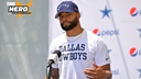 Trevon Diggs trash talks Dak Prescott at Cowboys practice | THE HERD