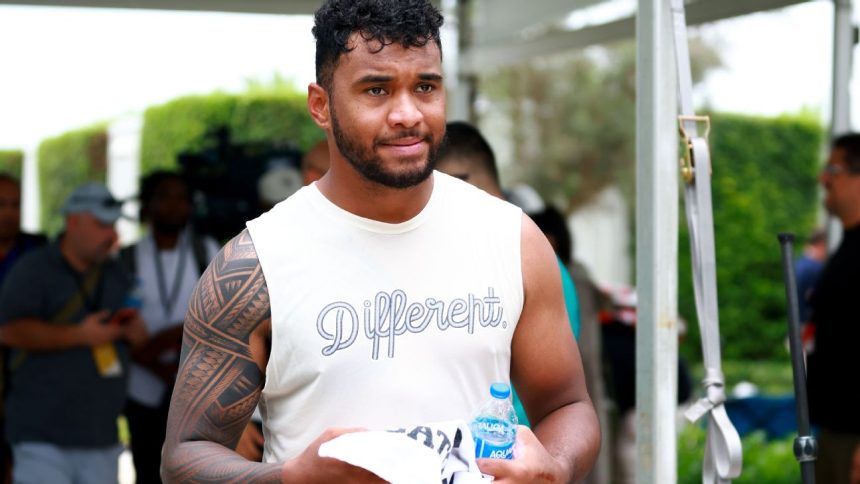 Why Tua's summer of change featured crash pads, a tattoo sleeve and a few extra pounds