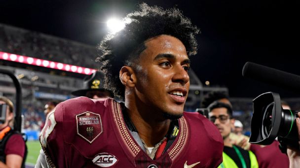 80,000 fans booed him. He wanted to give up. Instead, Jordan Travis turned himself into a Heisman candidate