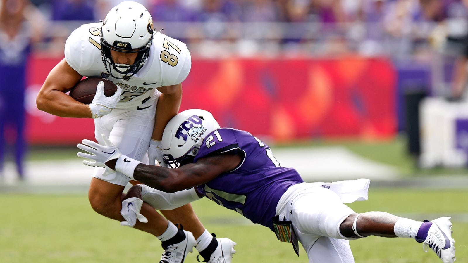 Colorado Buffaloes vs. No. 17 TCU Horned Frogs Highlights