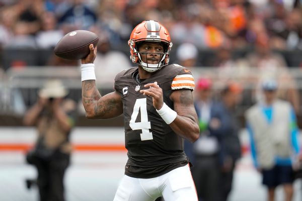Browns' Watson questionable with shoulder injury