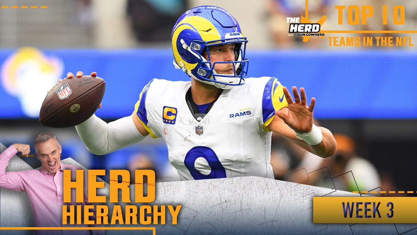 Herd Hierarchy: Commanders, Rams leap into Colin's Top 10 