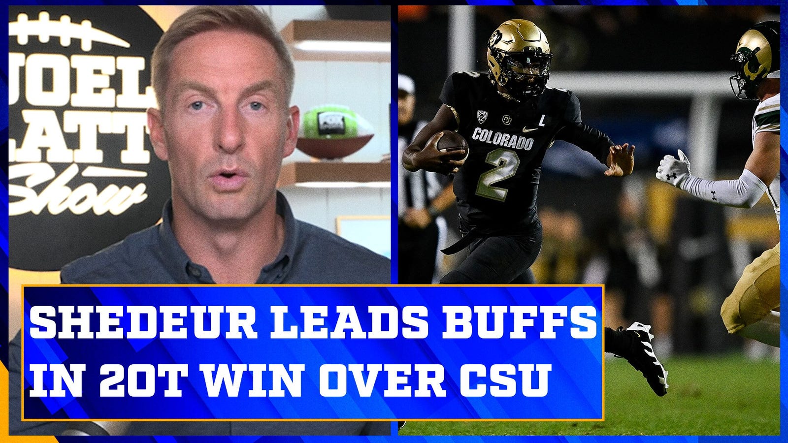 Coach Prime & Buffs come back from an 11 point deficit | Joel Klatt Show