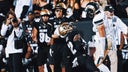 Colorado's Travis Hunter, CSU's Henry Blackburn embrace following controversy