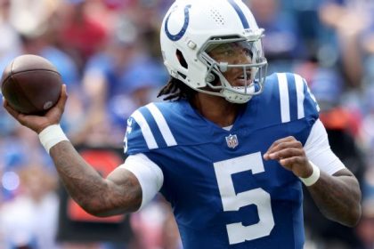 Colts rule out QB Richardson against Ravens