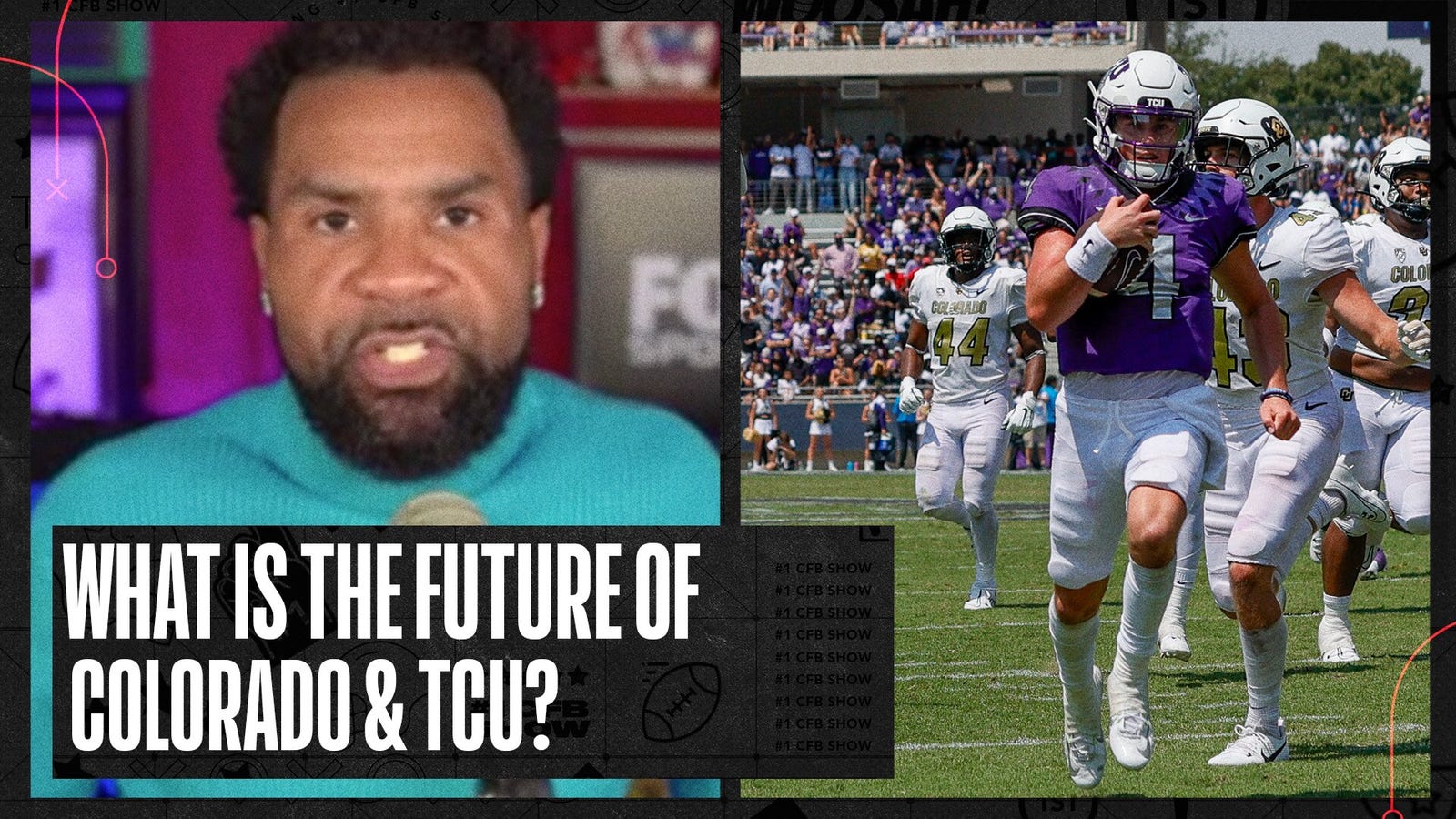 What does the Colorado Buffaloes' win over the TCU Horned Frogs mean for both teams? | No. 1 CFB Show